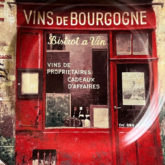 Sakura Storefronts Set of 4 Dessert Plates Chiu Tak Hak Stonrware 2004 in Box - Picture 3 of 15